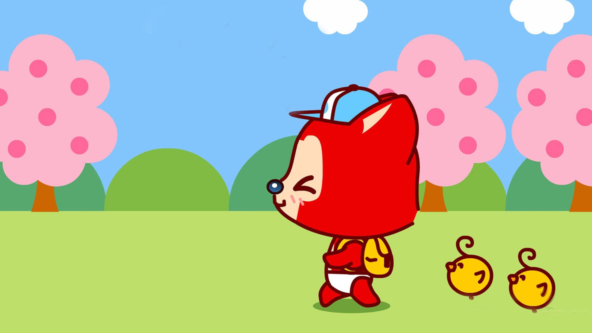 动漫,阿狸,ali,插画,原创,儿童桌面专用