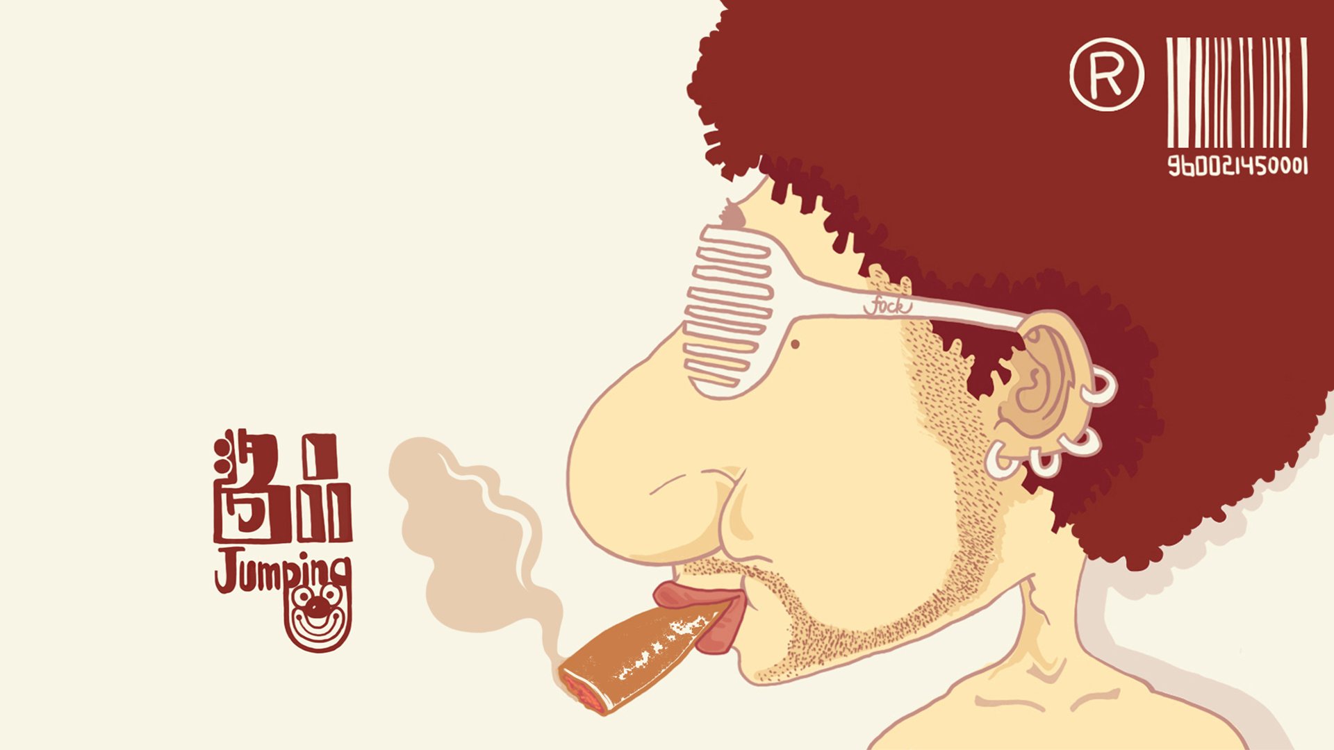 动漫,卡通,插画,手绘,林P酱的异想世界,烟男,儿童桌面专用