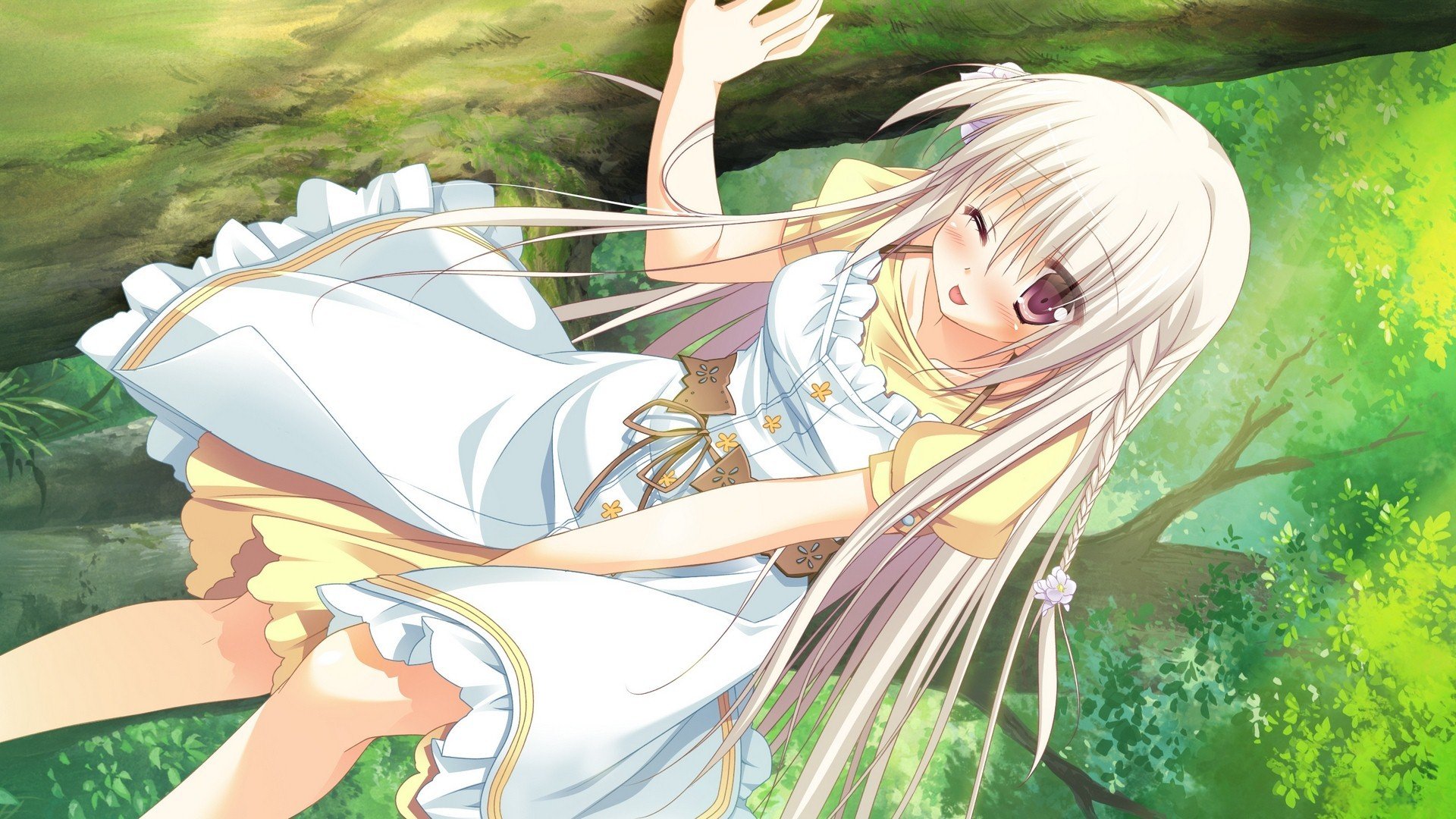 动漫,动漫少女,插画,可爱,领航员,儿童桌面专用