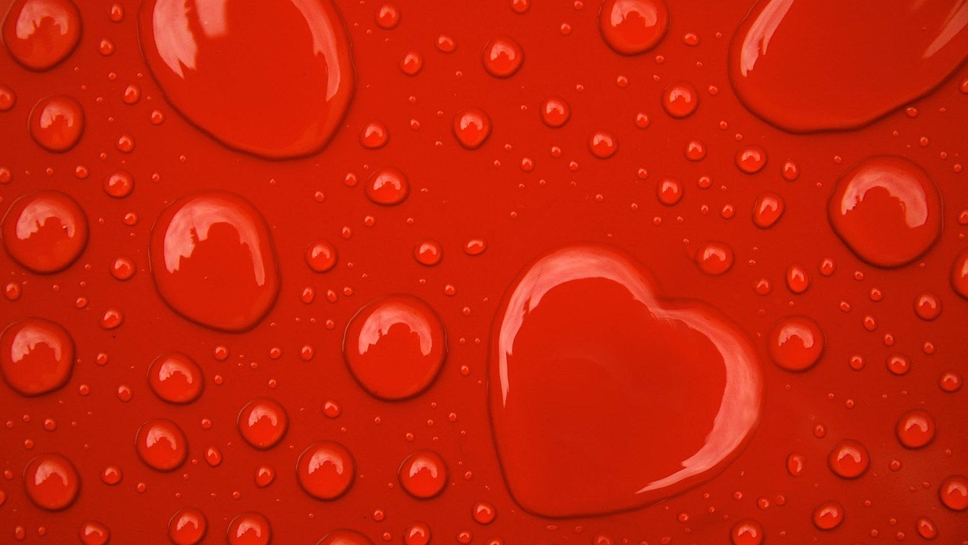 爱情美图,心动创意,水滴心形