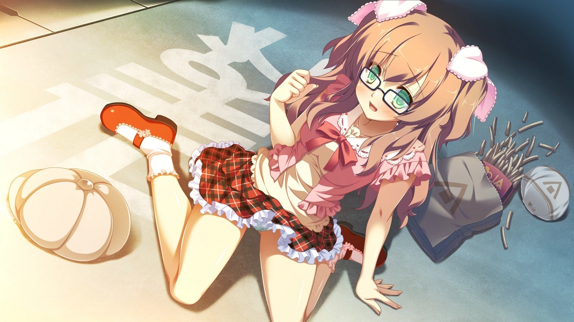 动漫,动漫少女,插画,可爱,领航员,儿童桌面专用