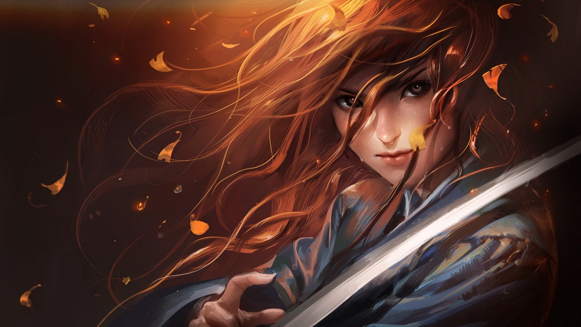 游戏,游戏美女,插画,Cg图