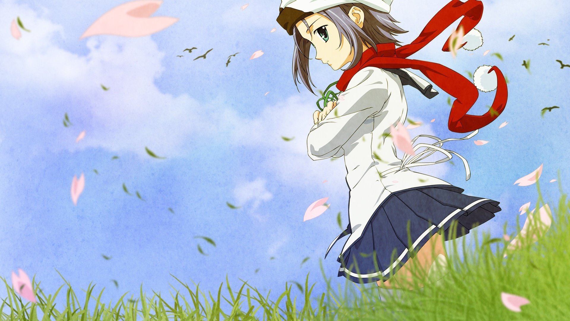 动漫,动漫少女,可爱,初音岛,儿童桌面专用