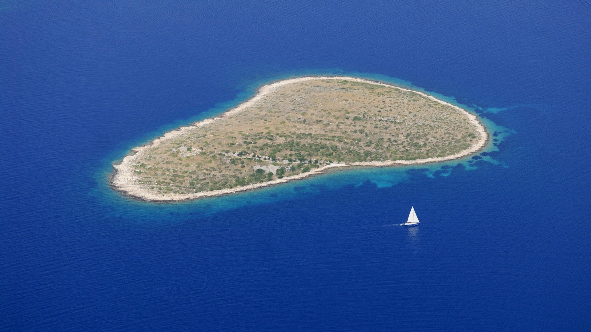 爱情美图,唯美温馨,情人爱心岛