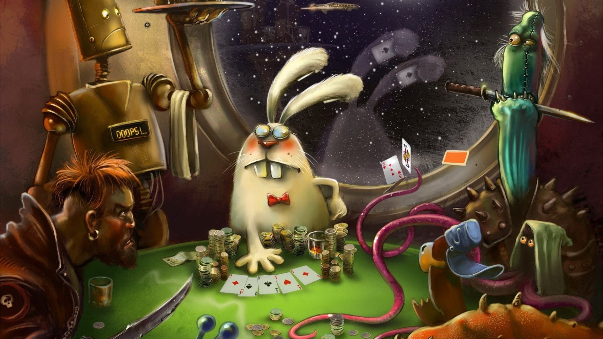 动漫,插画,搞笑,玩牌,儿童桌面专用