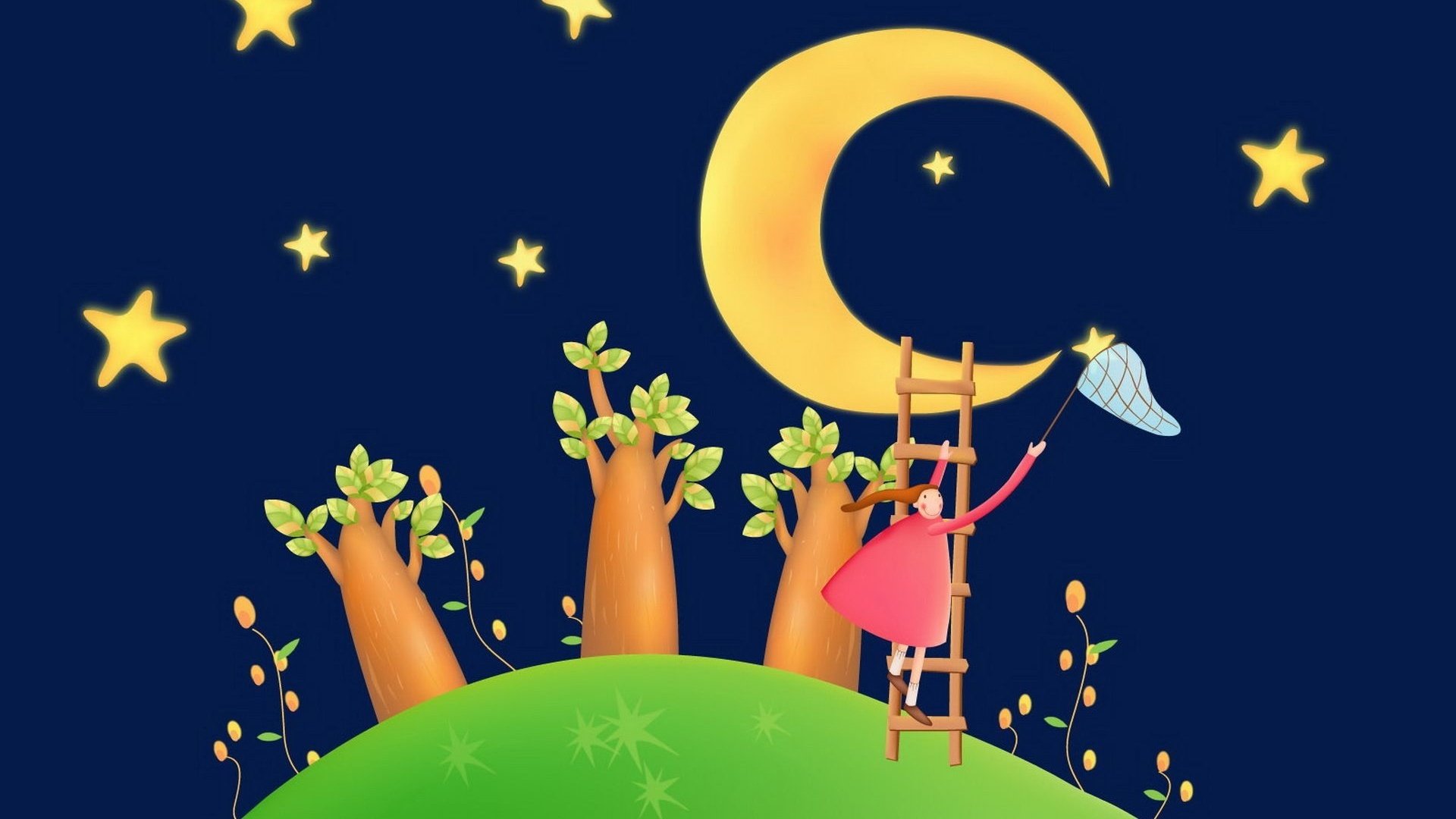 动漫,卡通,插画,手绘,儿童桌面专用