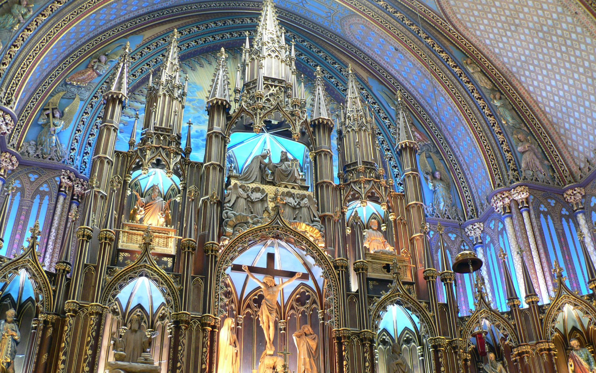 教堂,大教堂,壮丽,神圣,开阔,梦幻,儿童桌面专用