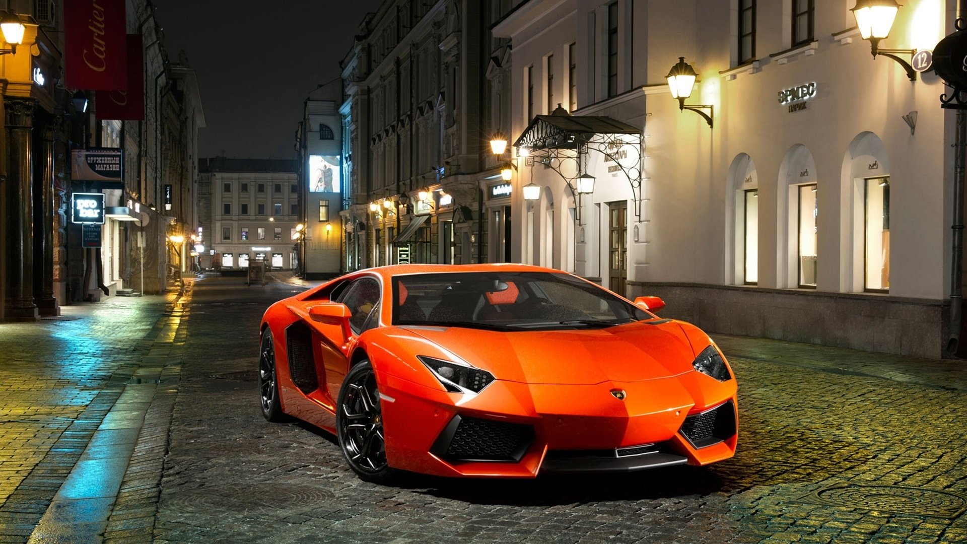 汽车,超跑,兰博基尼,橙色,lp700-4,儿童桌面专用