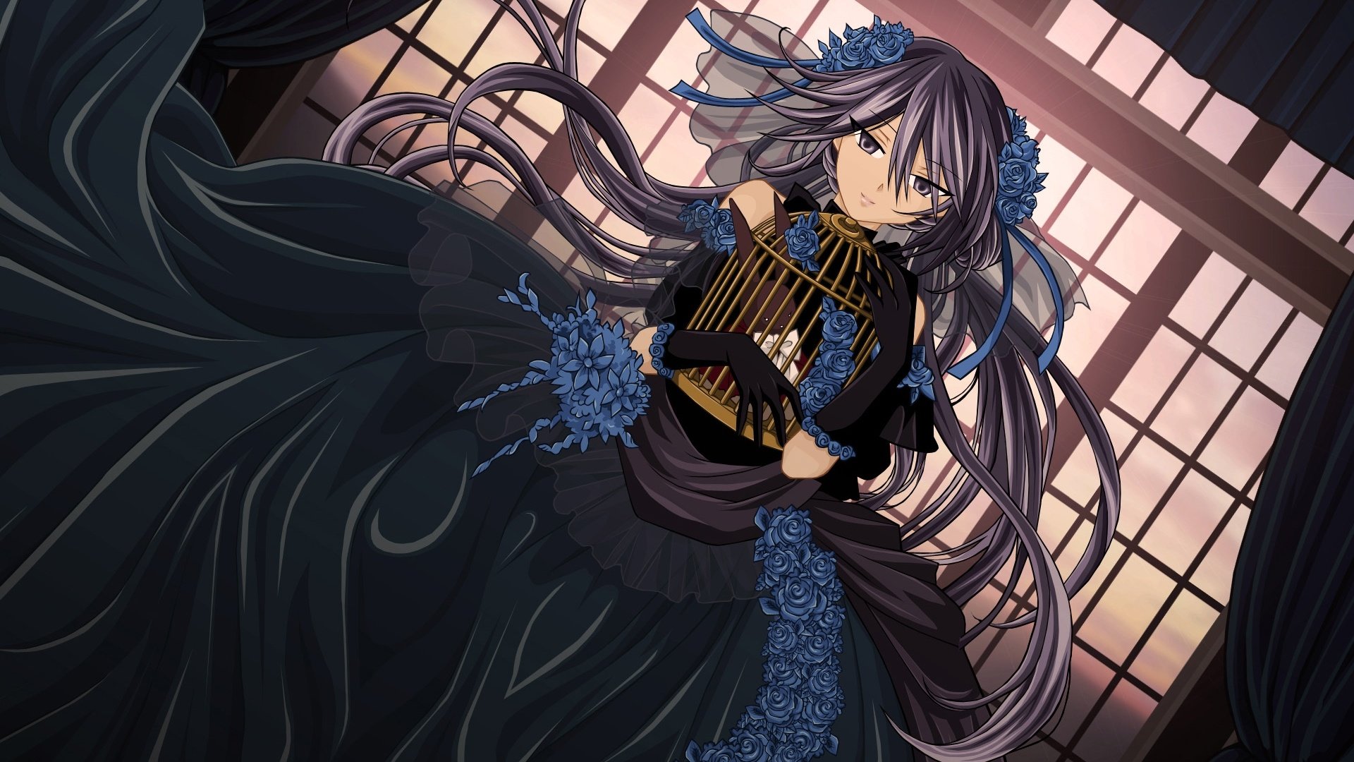 动漫,动漫少女,插画,潘朵拉之心,经典动漫,儿童桌面专用