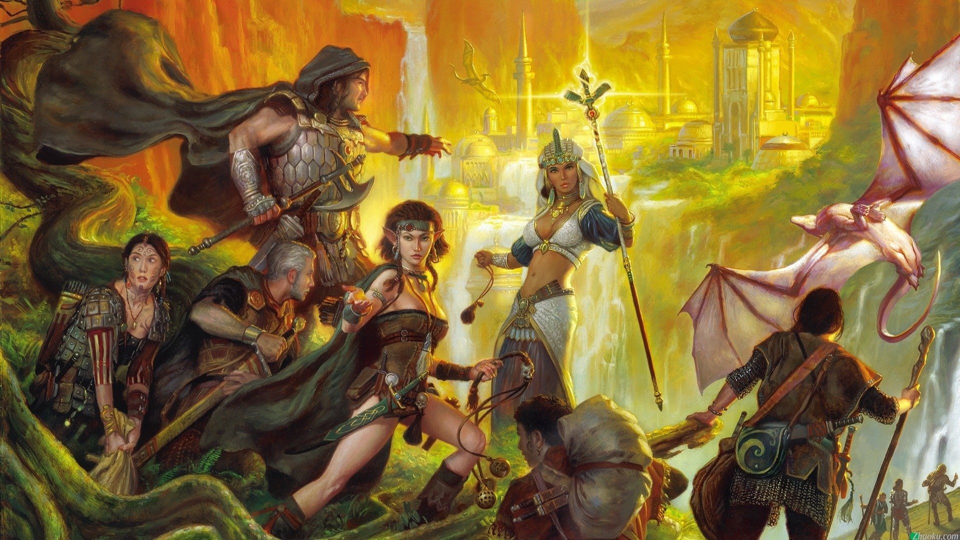 游戏,插画,Cg图,先锋英雄传说