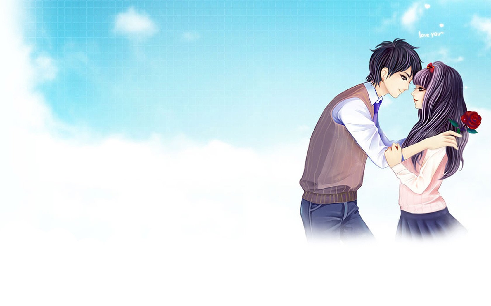 小清新,温馨一刻,手绘,2月7日