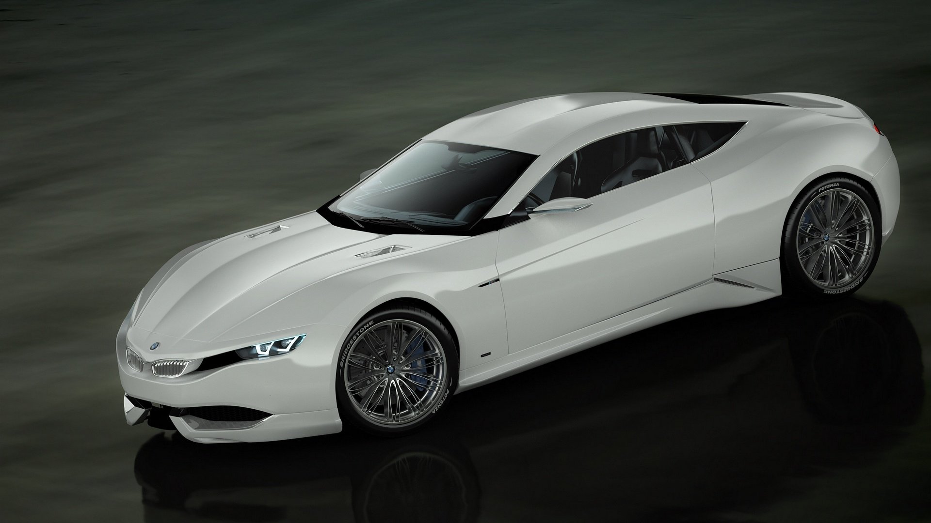 汽车,超跑,宝马,白色,M9,M系列,概念车,儿童桌面专用