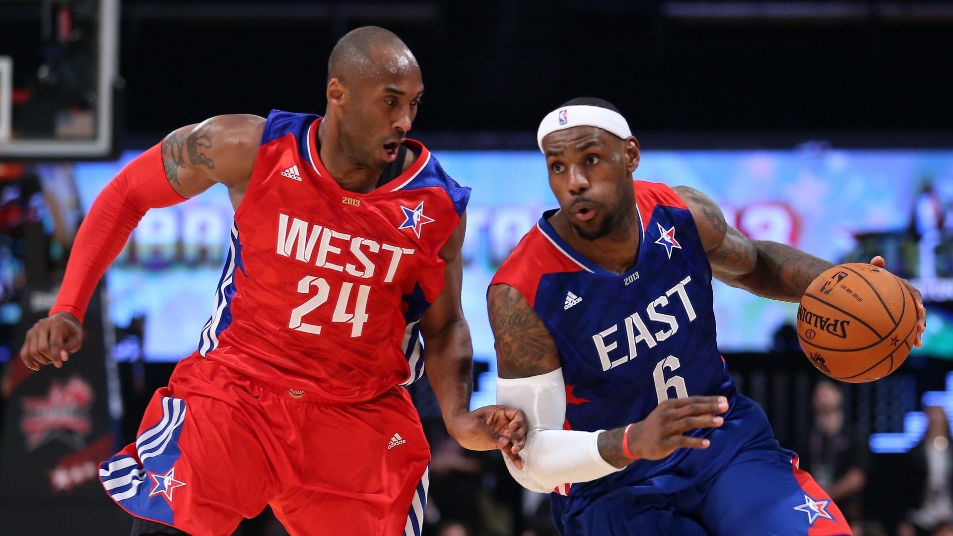 体育,NBA,2013年,全明星,科比,詹姆斯