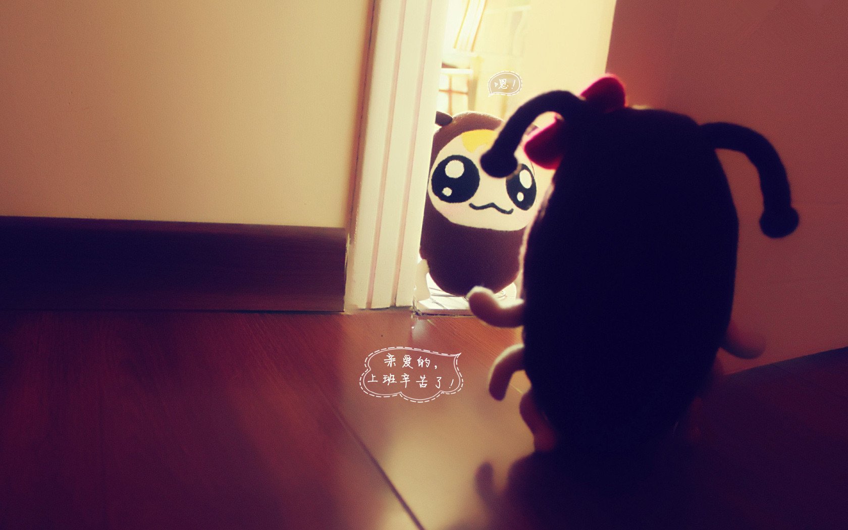 小清新,温馨一刻,2月10日,儿童桌面专用