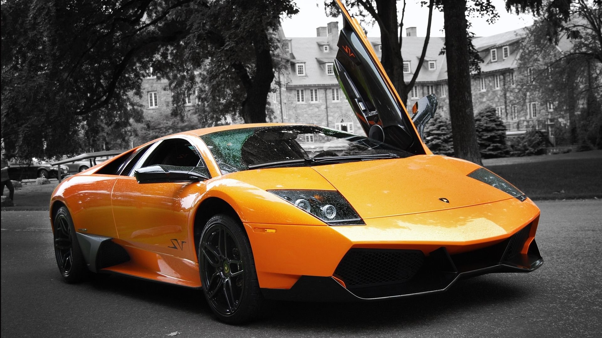 汽车,超跑,兰博基尼,黄色,儿童桌面专用