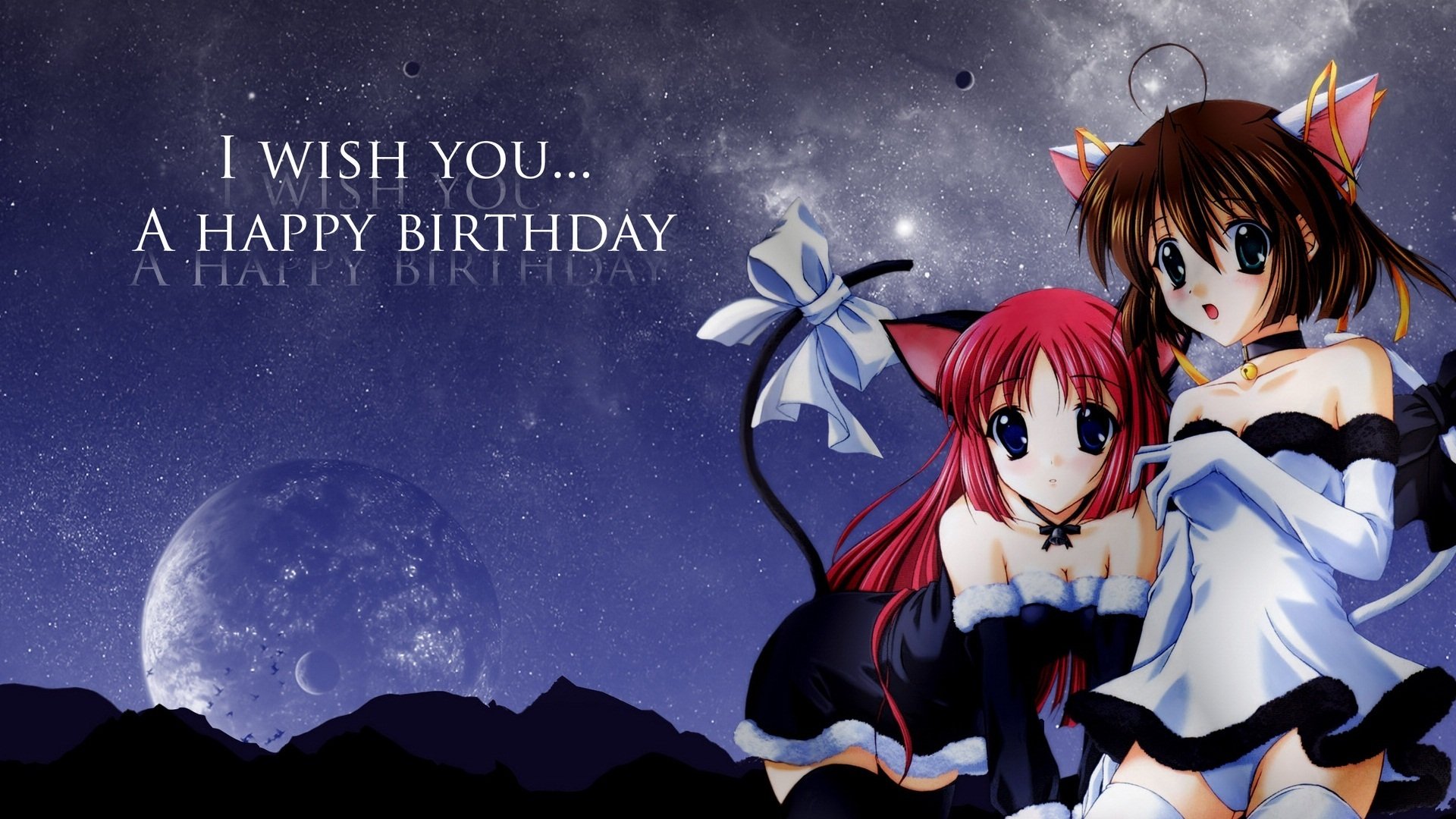 动漫,动漫少女,可爱,猫女郎,初音岛,儿童桌面专用