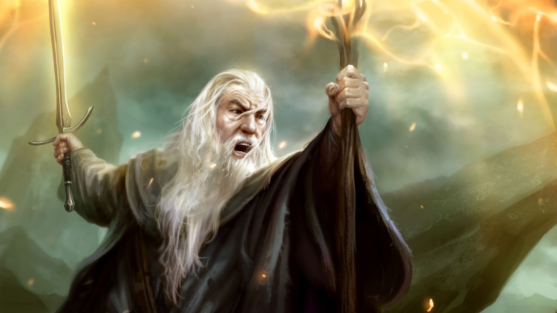 游戏,角色,中土守护者,插画