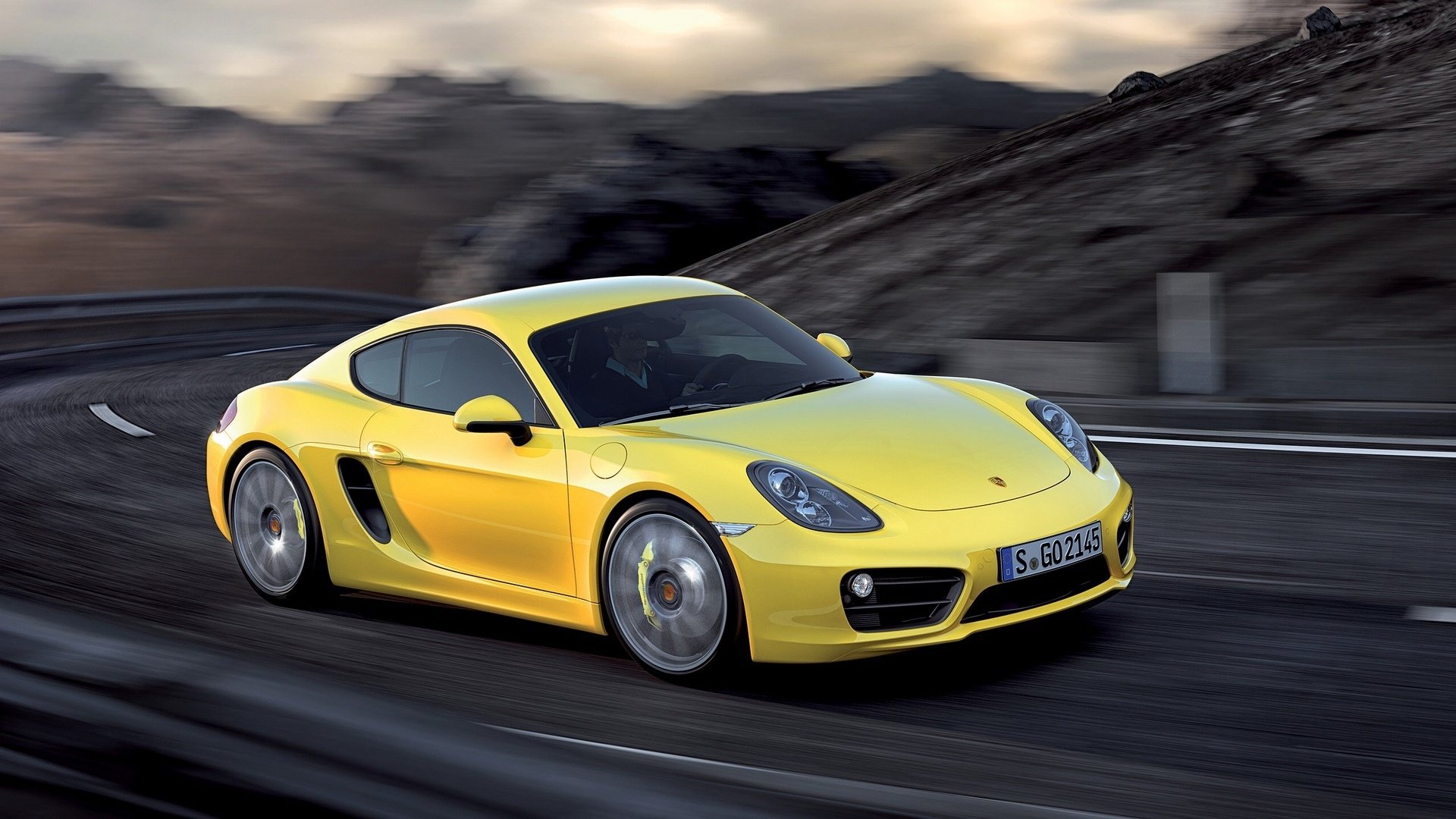 汽车,超跑,保时捷,911,卡门,黄色,儿童桌面专用