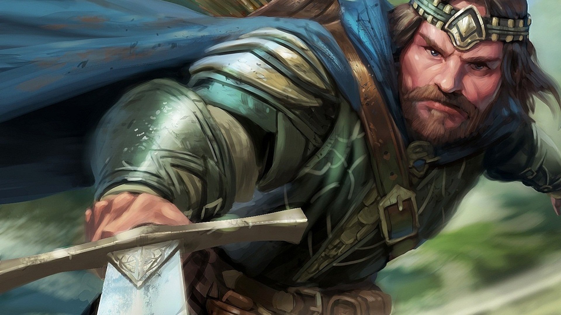 游戏,角色,插画,CG图,中土守护者