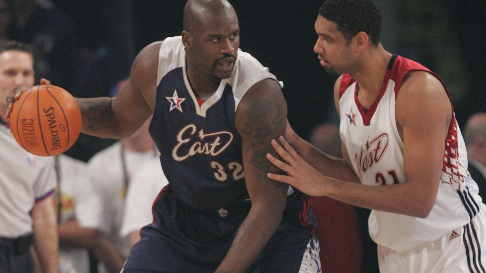 体育,NBA,全明星,奥尼尔,邓肯