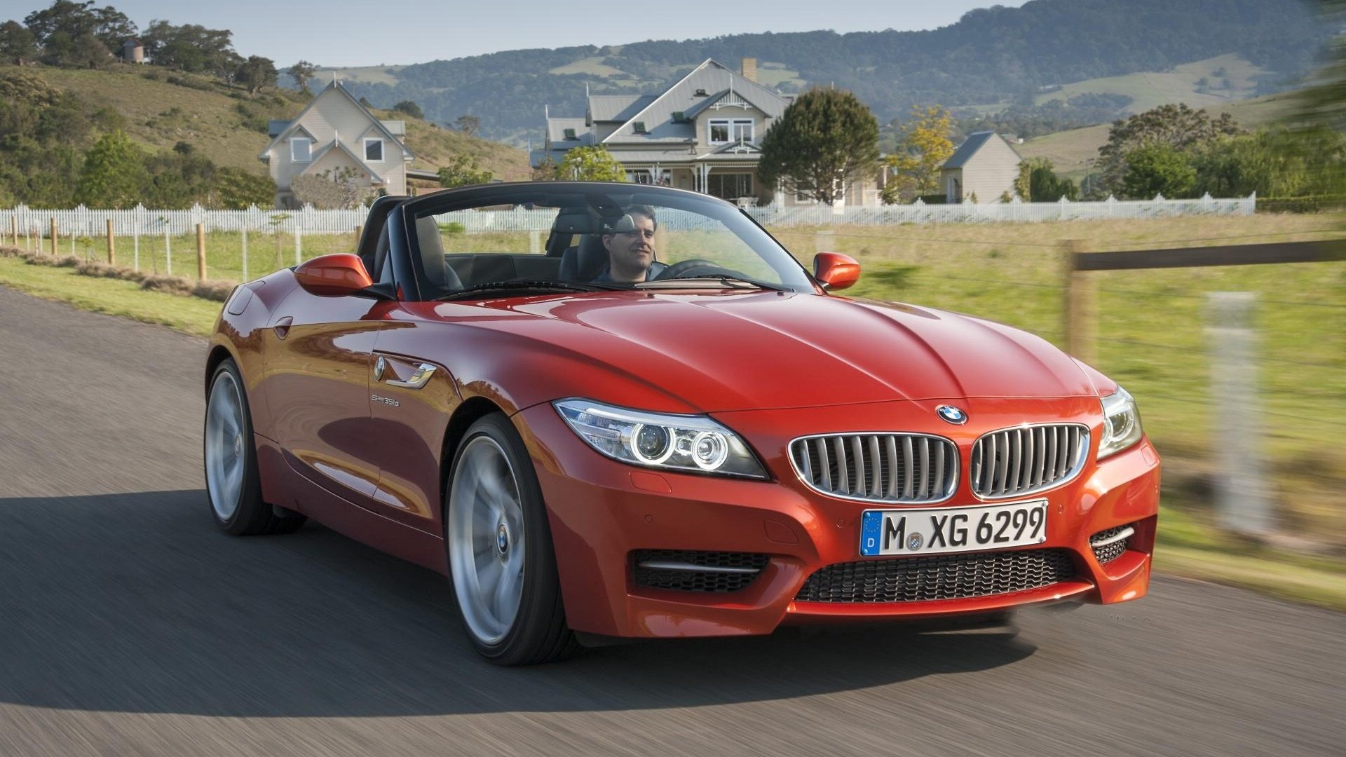 汽车,超跑,宝马,Z4,敞篷版,红色,儿童桌面专用