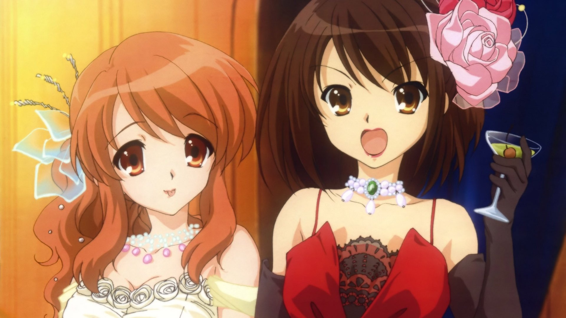 动漫,插画,动漫少女,凉宫春日的烦恼,儿童桌面专用