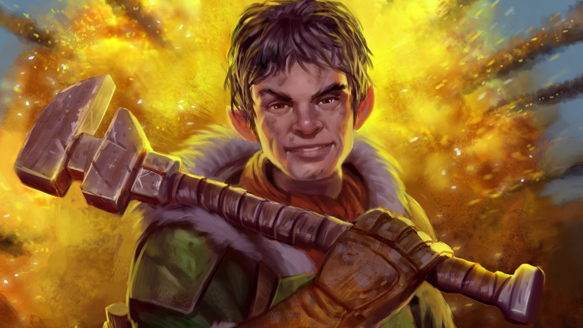 游戏,角色,插画,手绘,中土守护者