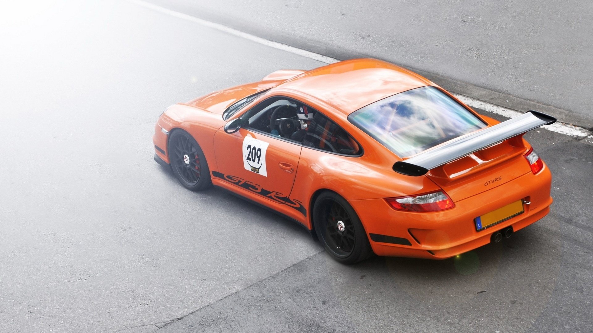 汽车,超跑,保时捷,911,GT3,橙色,儿童桌面专用