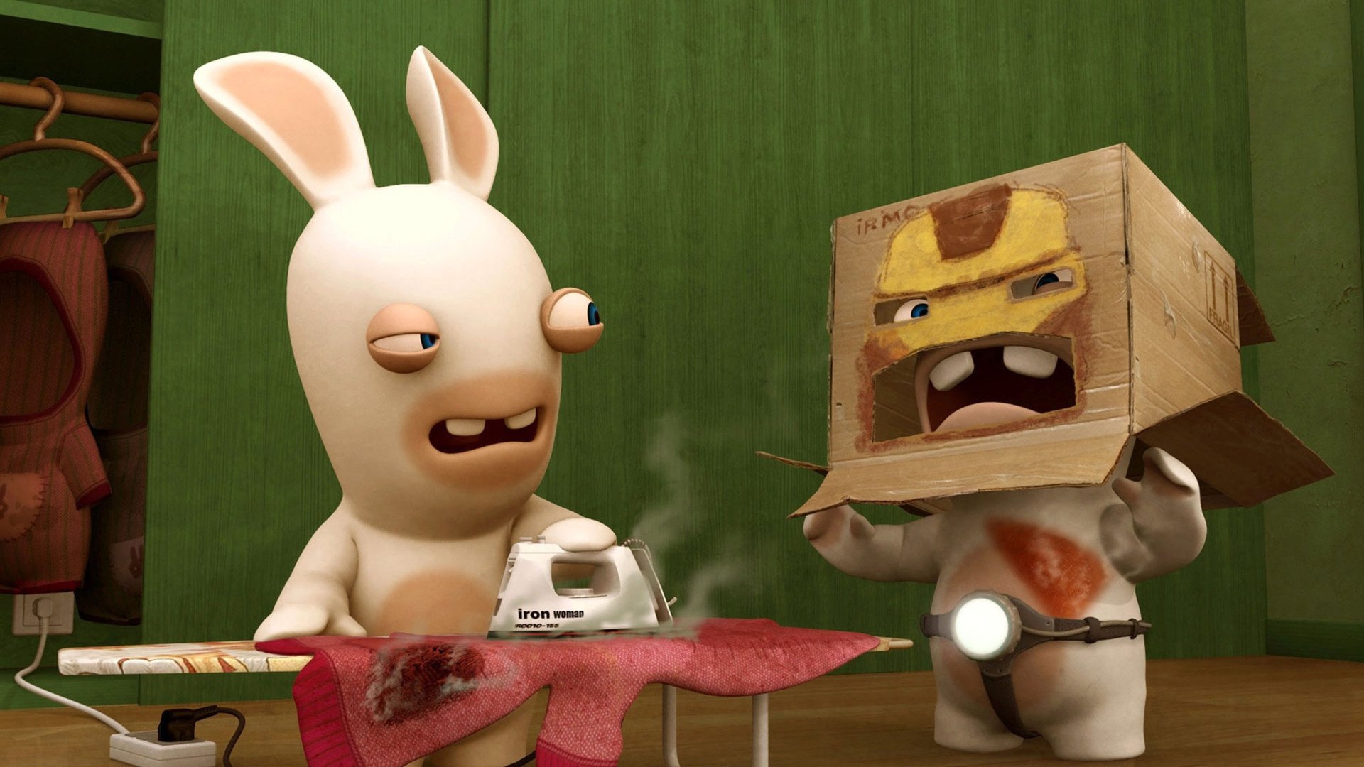 动漫,插画,3D,疯狂的兔子,搞笑,儿童桌面专用