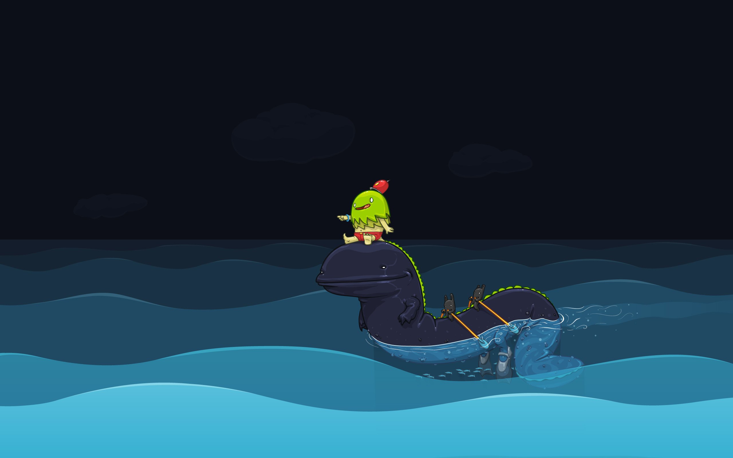 炫酷,设计,手绘,2月14日,儿童桌面专用