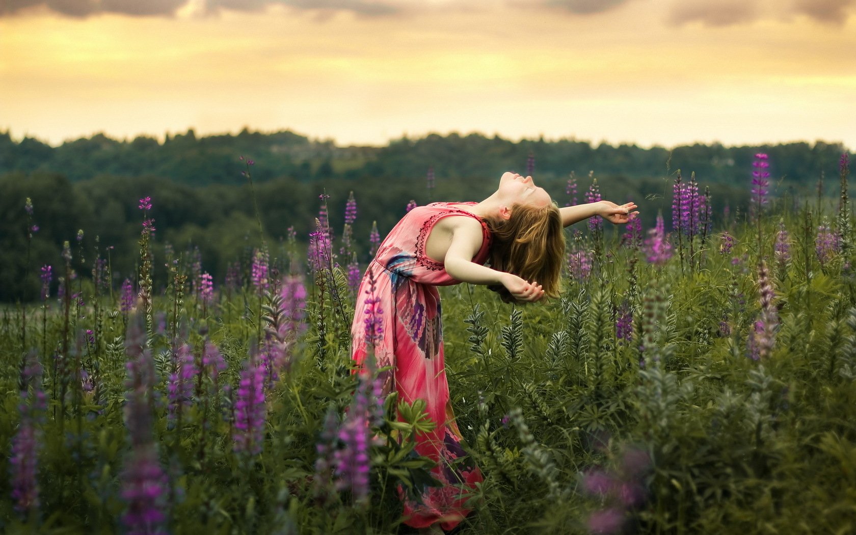 小清新,温馨一刻,女孩,2月5日,儿童桌面专用