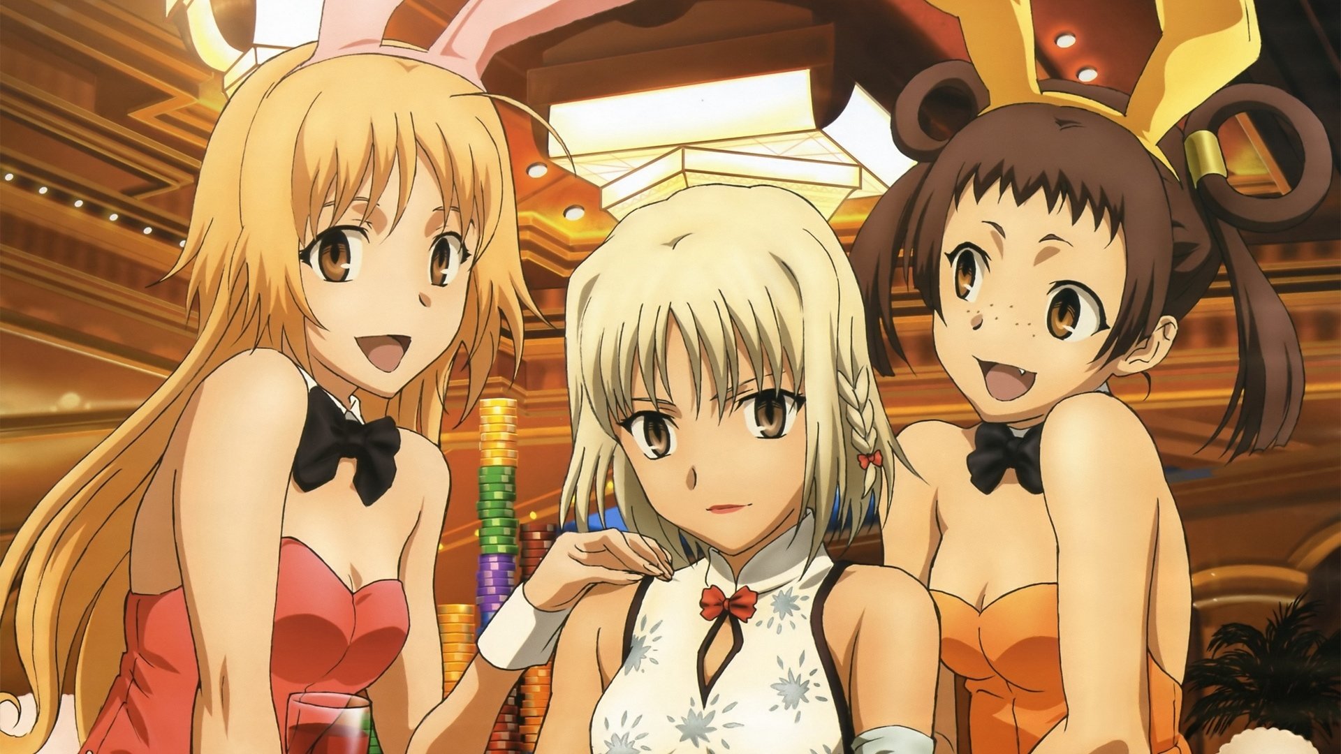 动漫,兔耳朵,女仆,插画,儿童桌面专用