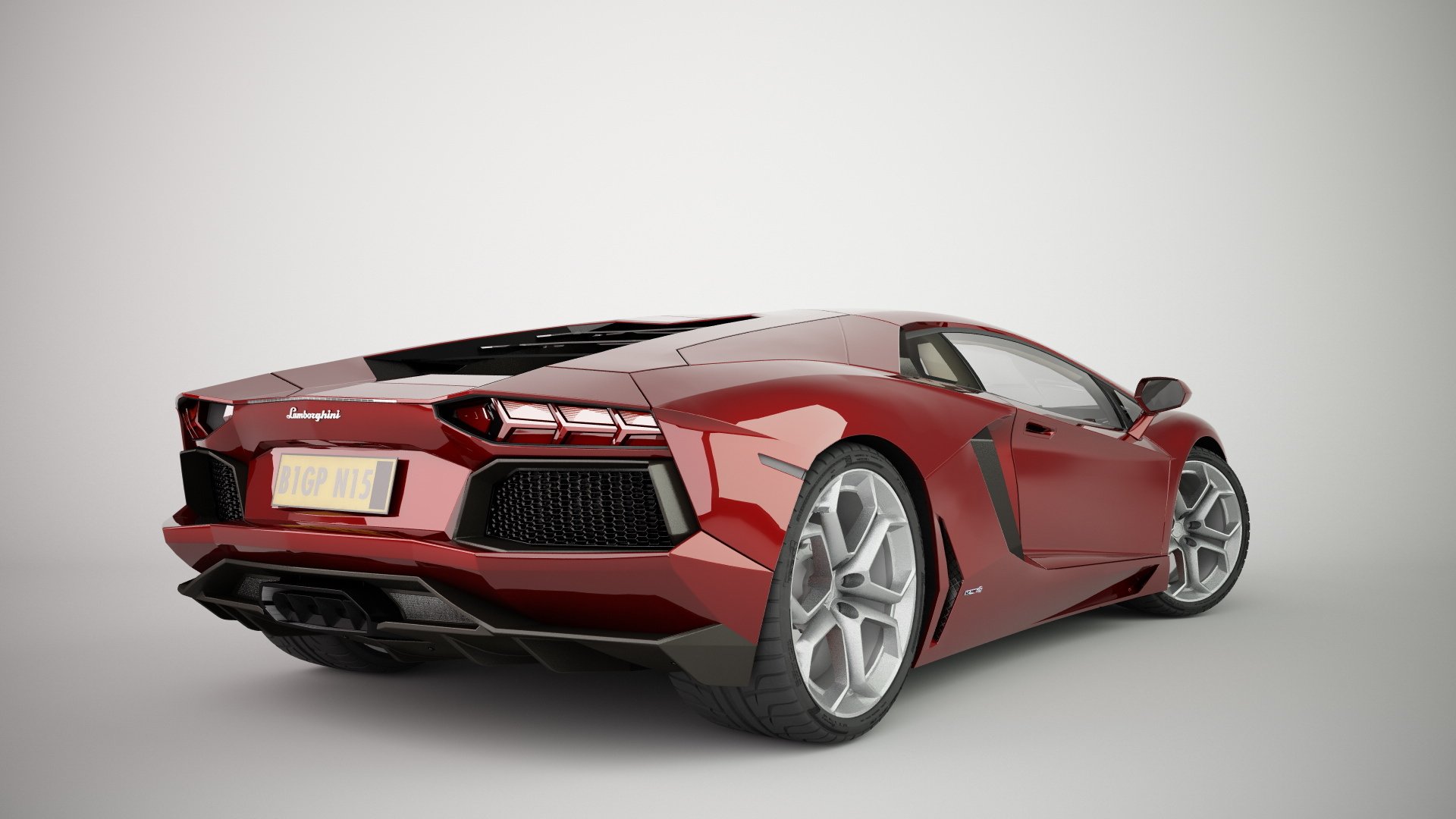 汽车,超跑,兰博基尼,盖拉多,红色,儿童桌面专用