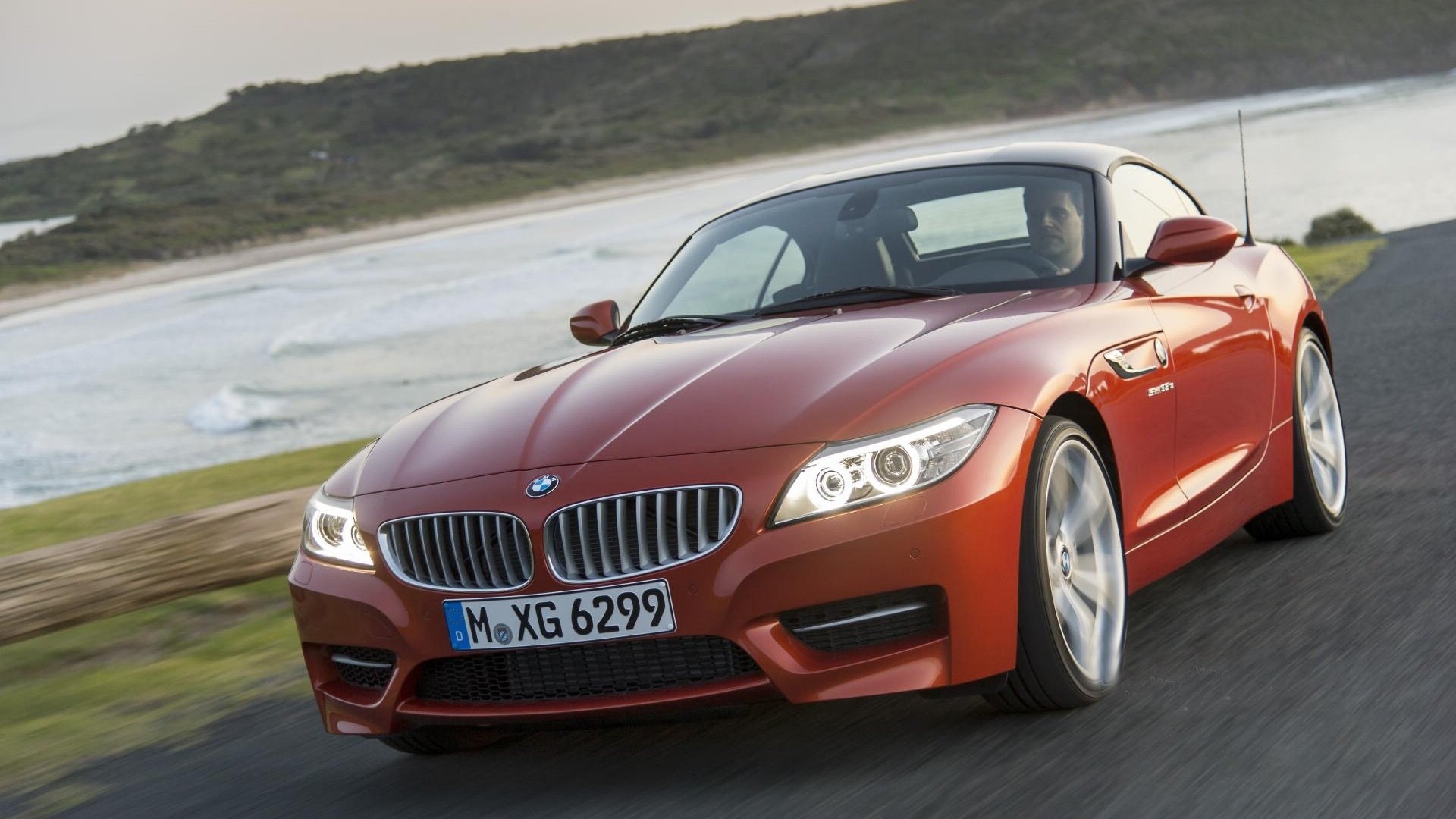 汽车,超跑,宝马,Z4,红色,儿童桌面专用