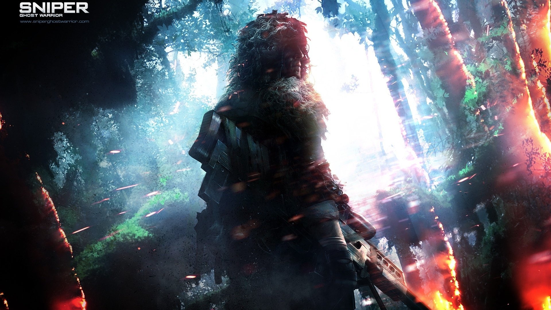 游戏,战争游戏,狙击手,幽灵战士