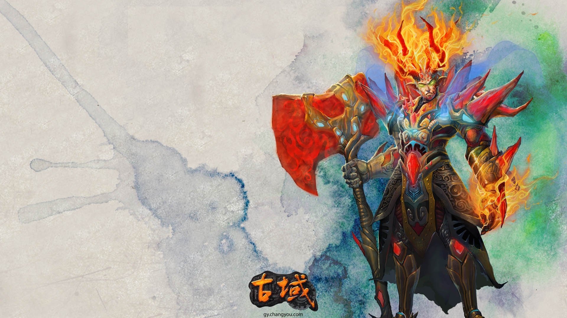 游戏,插画,Cg图,古域,角色