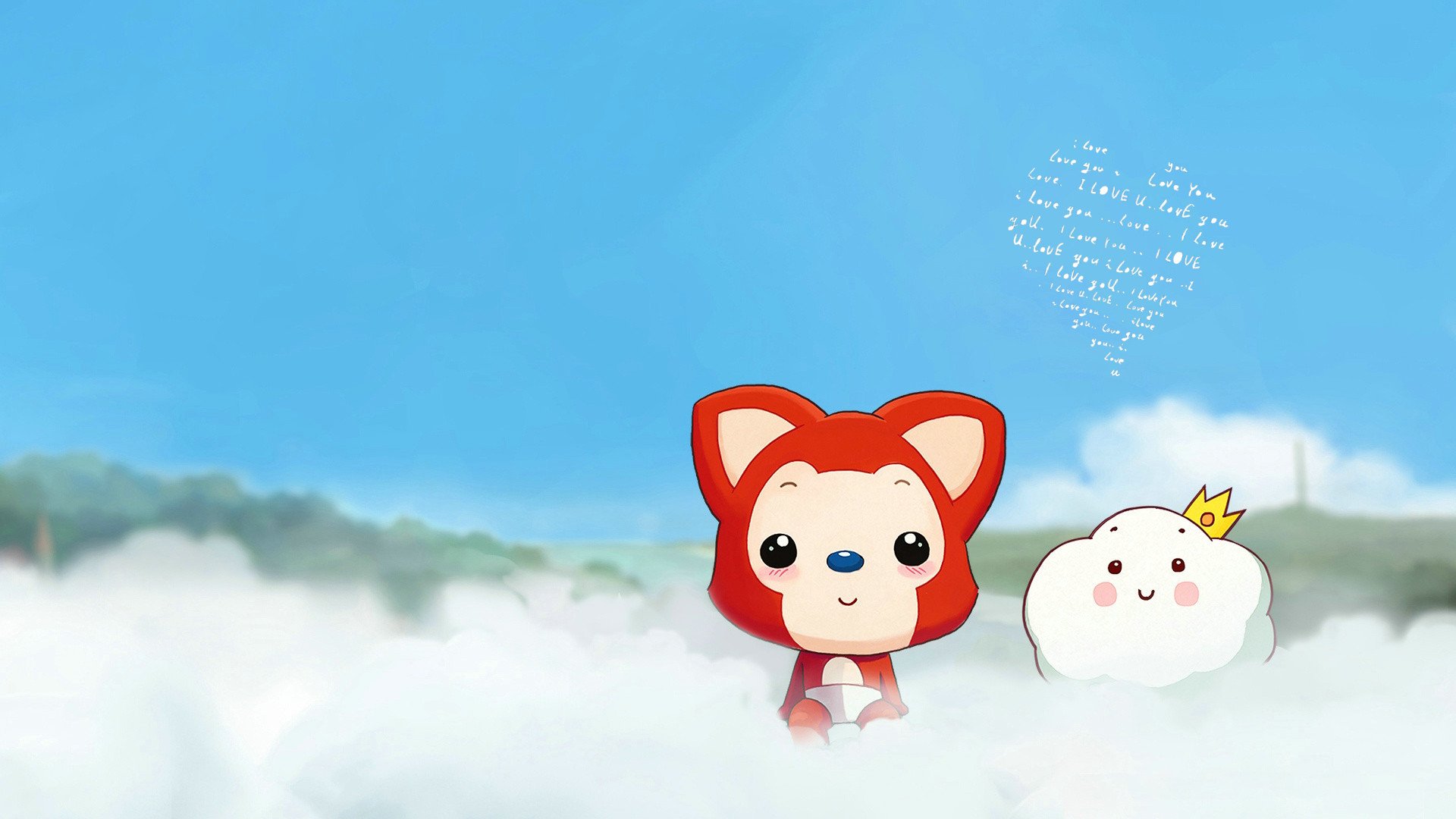 爱情美图,浪漫手绘,情人节,2月14日,阿狸ali