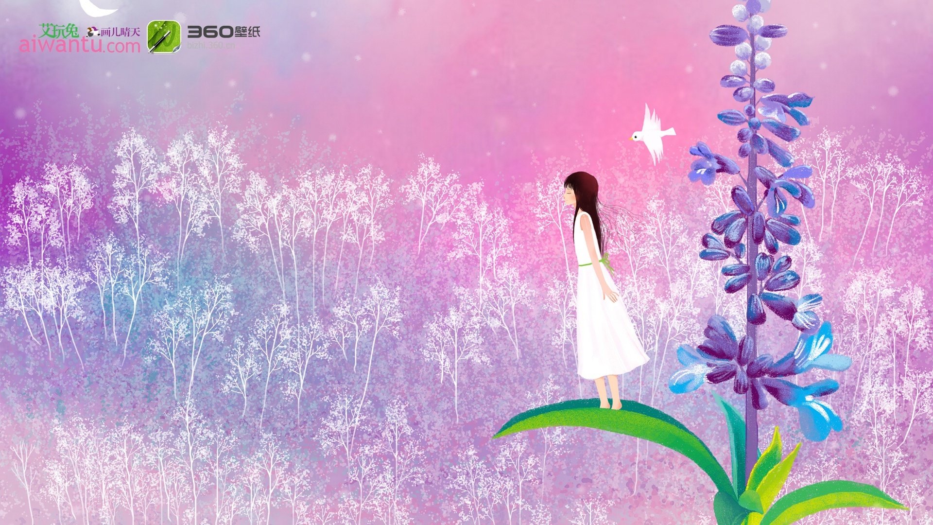 动漫,卡通,插画,手绘,可爱,画儿晴天,儿童桌面专用