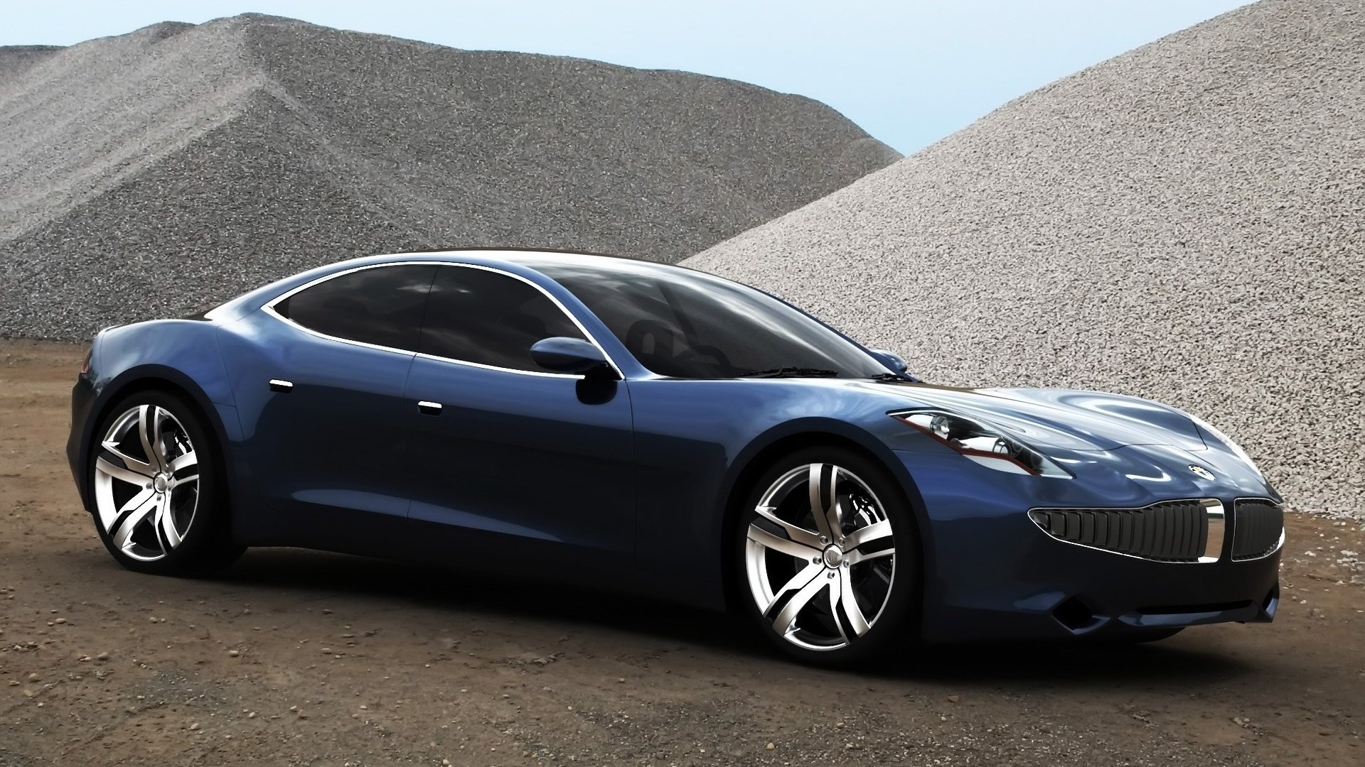 汽车,超跑,概念车,雷诺,蓝色,儿童桌面专用