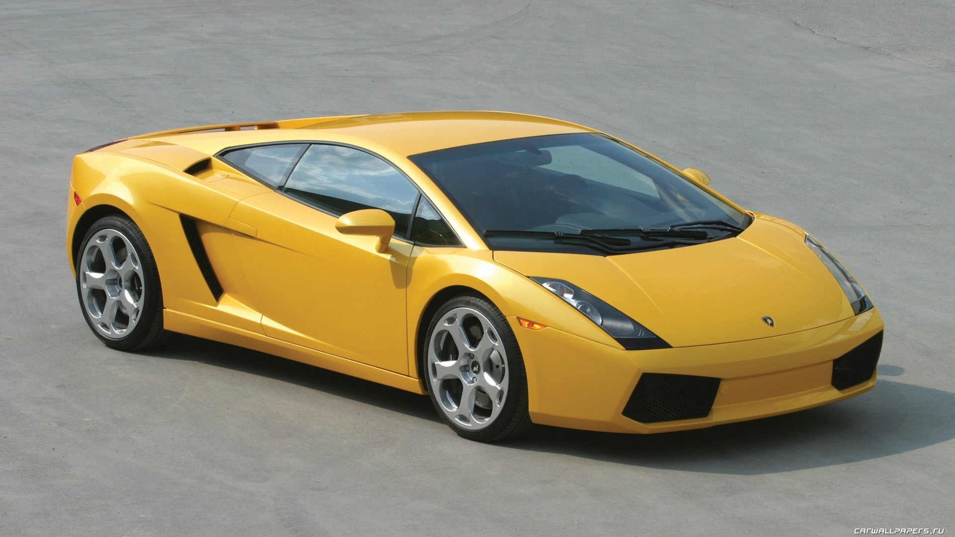 汽车,超跑,兰博基尼,黄色,盖拉多,儿童桌面专用