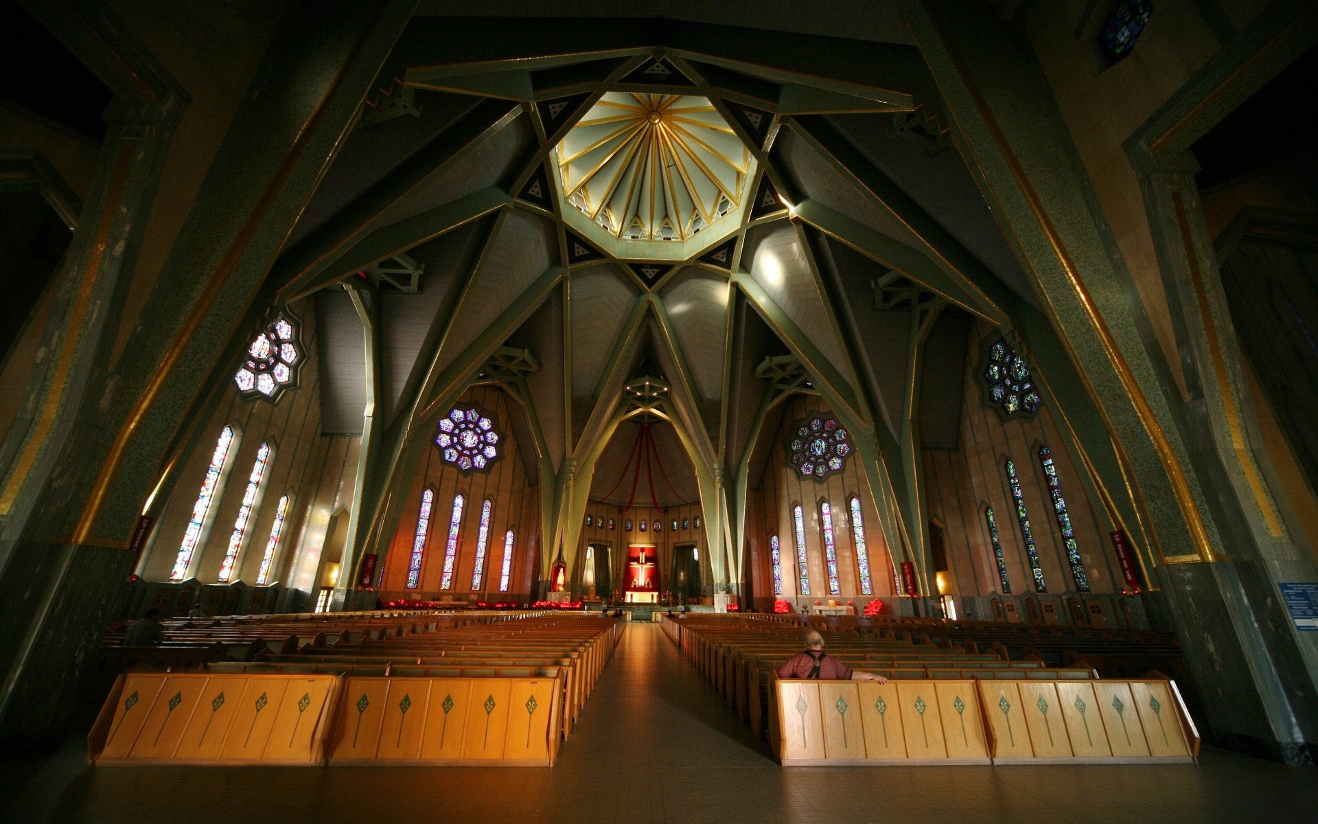 教堂,大教堂,壮丽,神圣,开阔,梦幻,儿童桌面专用