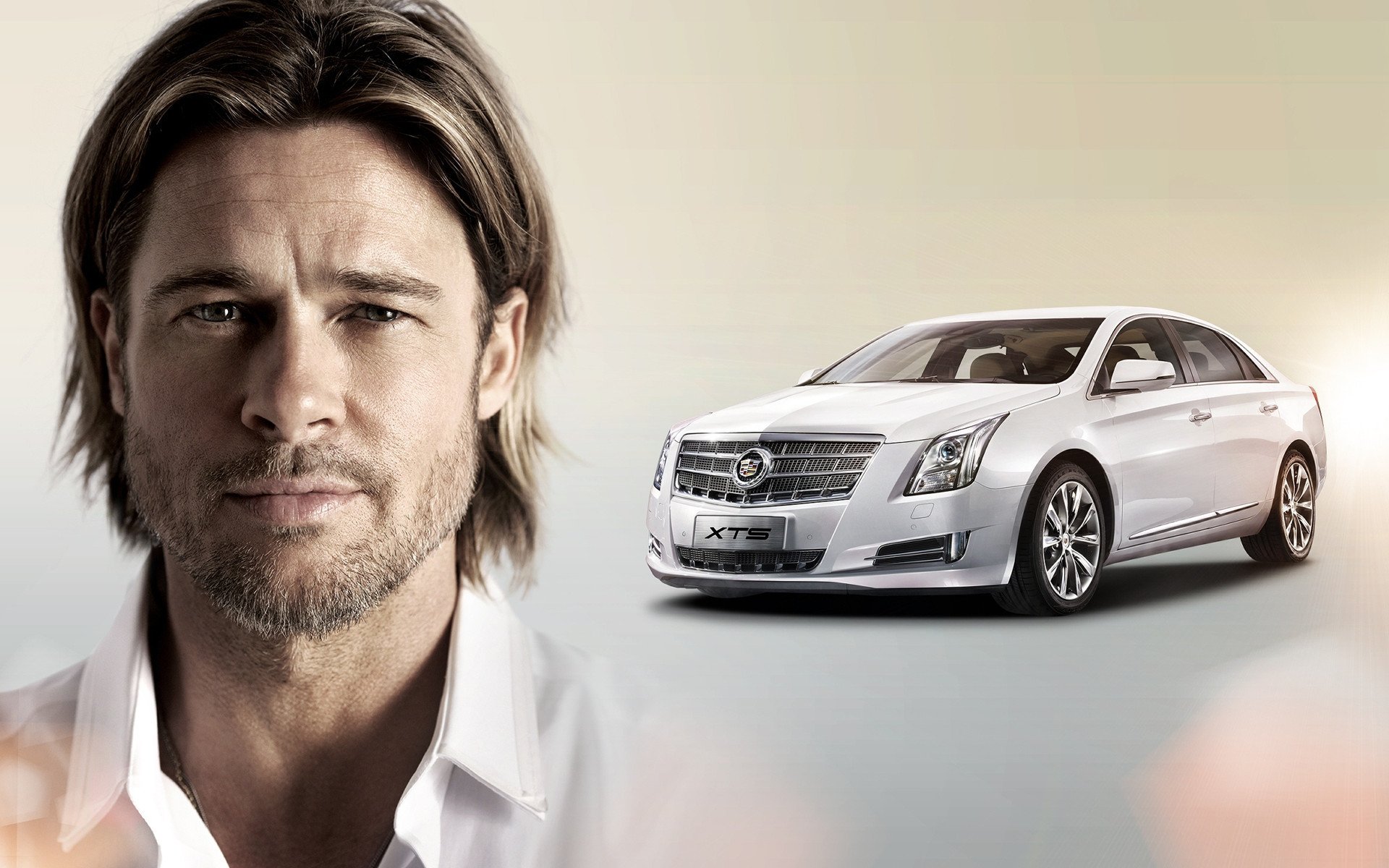 欧美,男明星,布拉德皮特,Brad,Pitt,凯迪拉克,2月25日