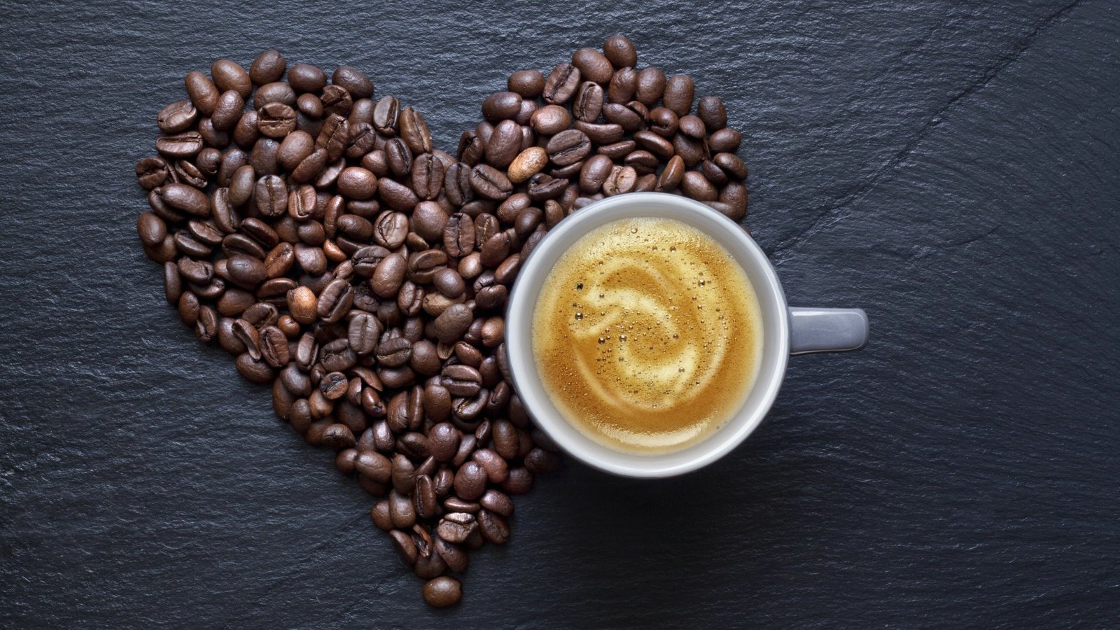 爱情美图,唯美温馨,爱心咖啡