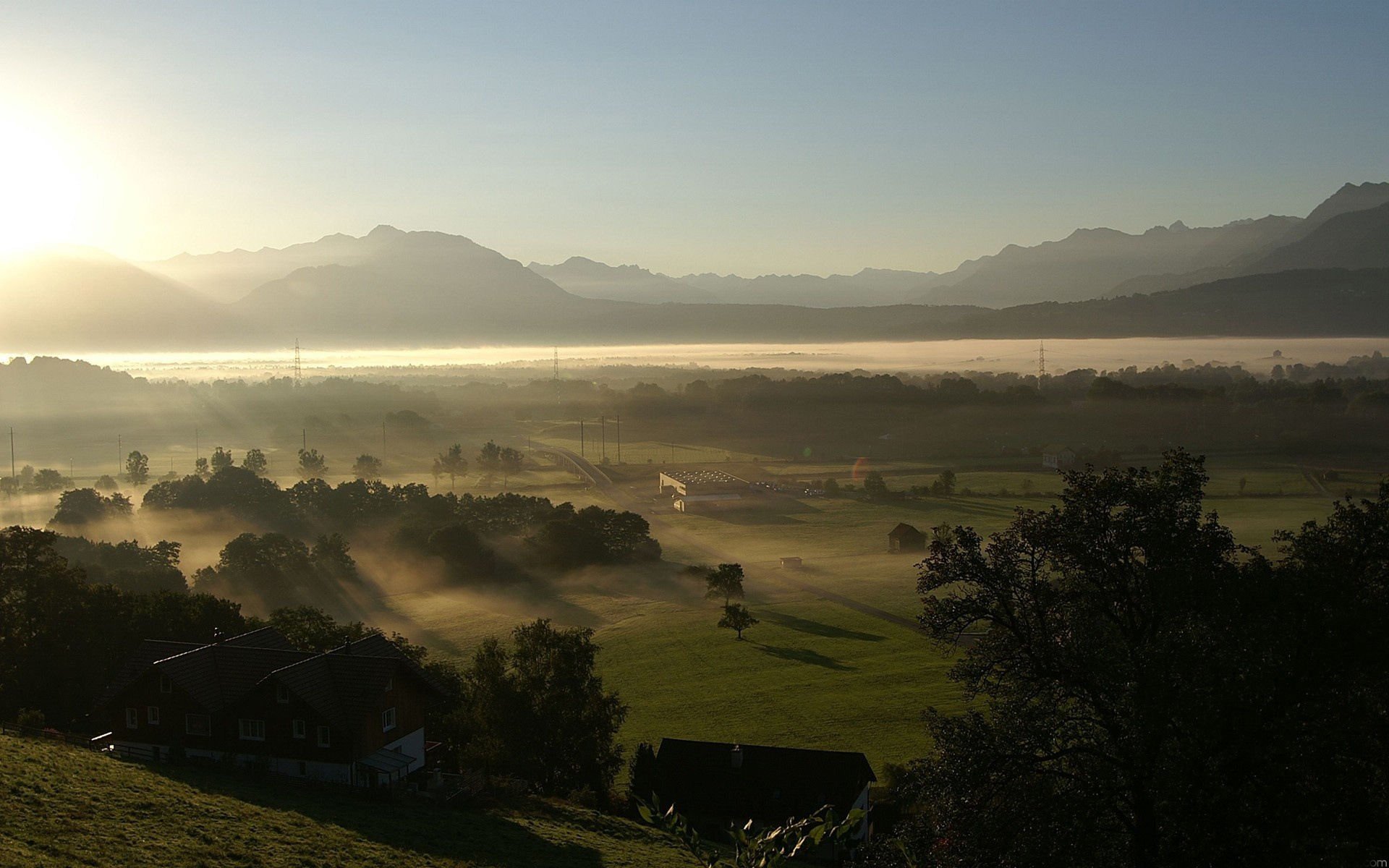 雾都,雾,风景,风光,美景,旅游,儿童桌面专用