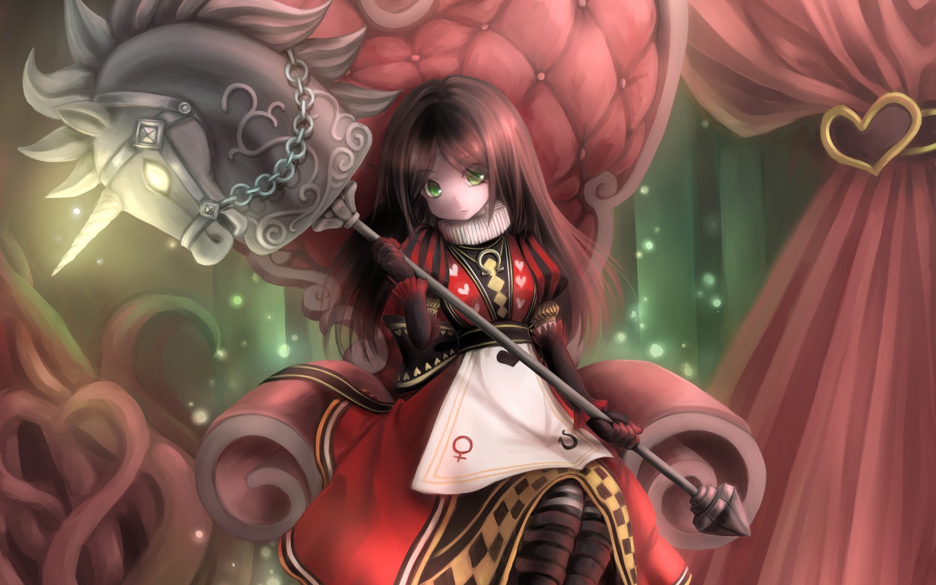 动漫,动漫少女,插画,爱丽丝,萝莉,可爱,儿童桌面专用