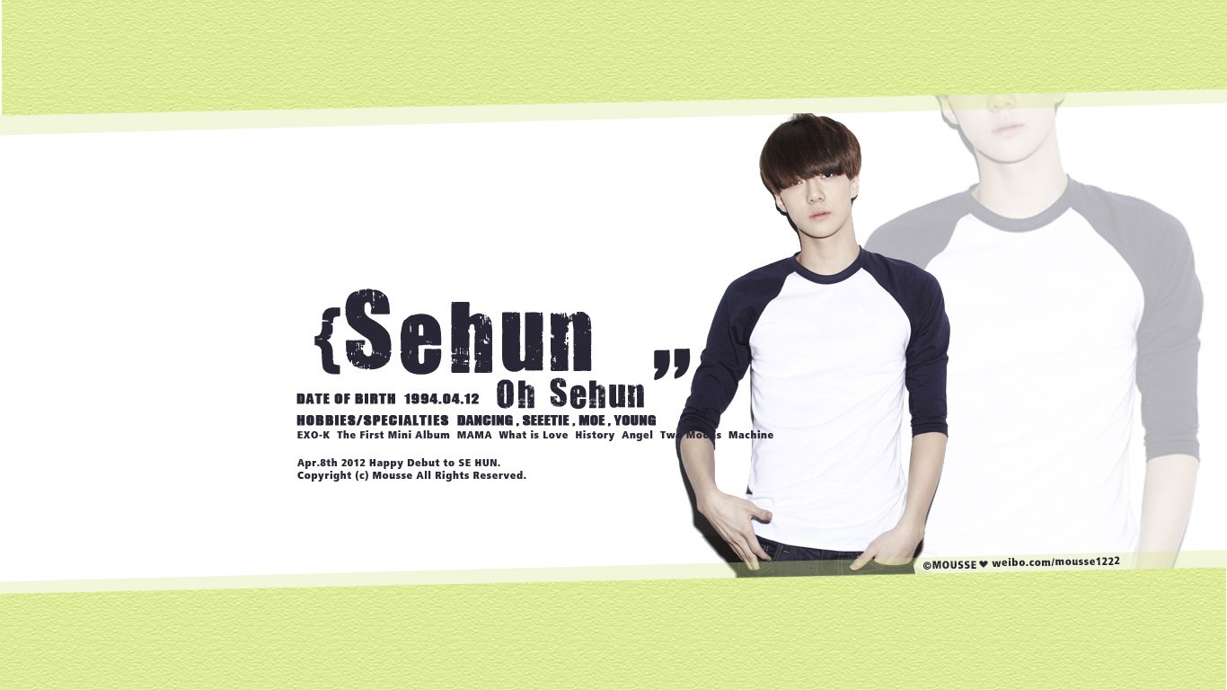 日韩,男明星,偶像团体,EXO,EXO-K,2月20日