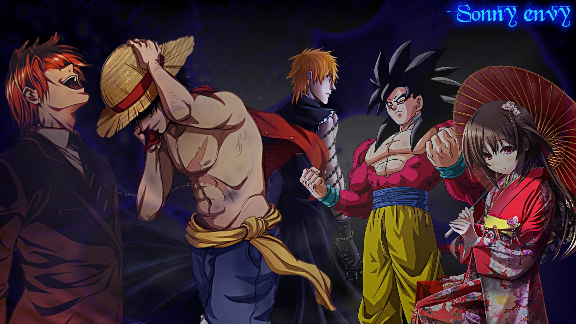 动漫,经典动漫,死神,海贼王,龙珠,儿童桌面专用