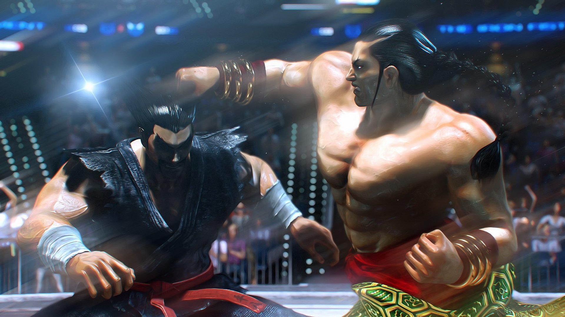 游戏,场景,角色,街头霸王,铁拳