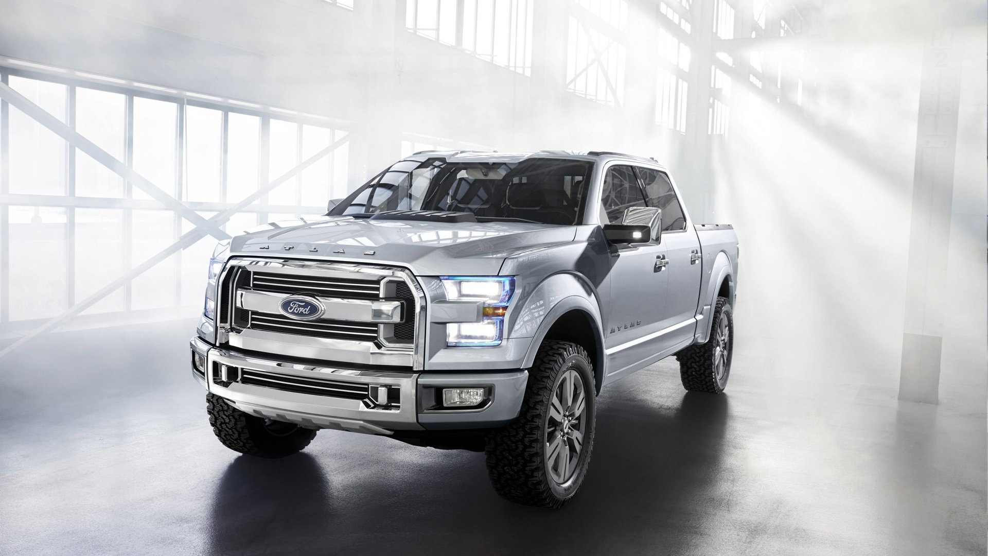 汽车,皮卡,福特,atlas,灰色,儿童桌面专用