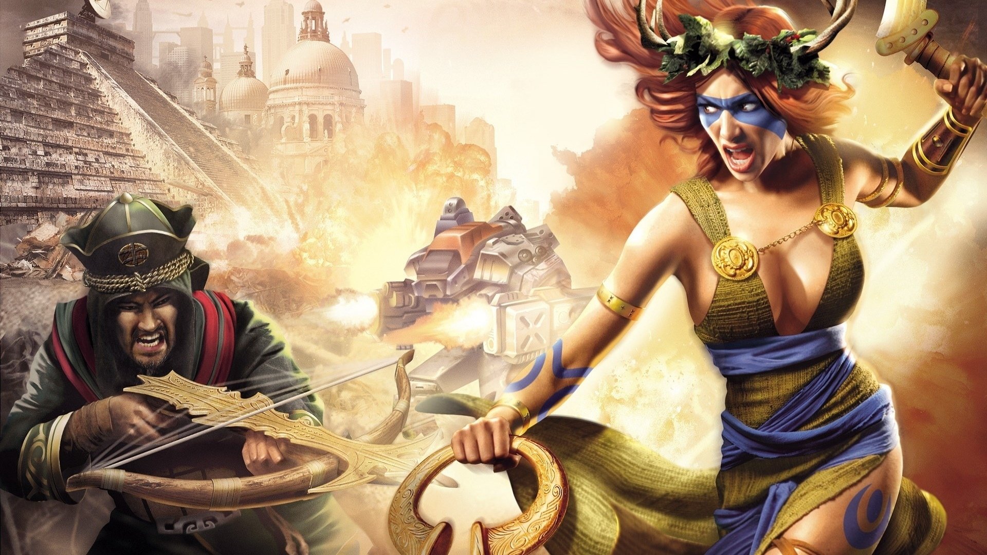 游戏,插画,场景,地球帝国